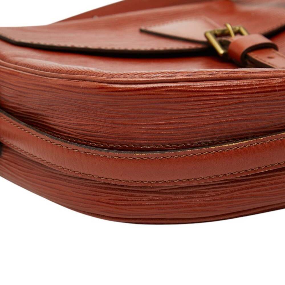 LOUIS VUITTON Brown Leather Shoulder Bag - Picture 5 of 8